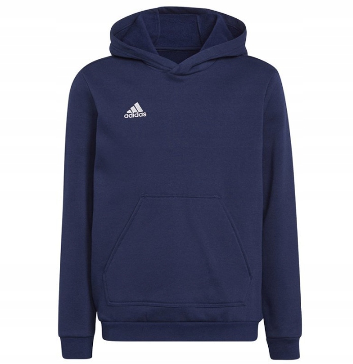 Pánská mikina s kapucí adidas Entrada 22 Hoody tmavě modrá vel. S H57513