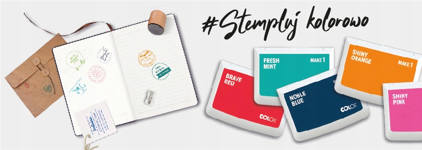 PODUSZKA DO STEMPLI COLOP MAKE 1 LAVENDER FIOLET Długość 90 mm