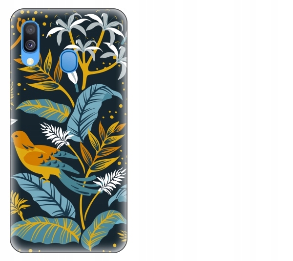 

Etui pokrowiec Samsung Galaxy A40 Tropical floral