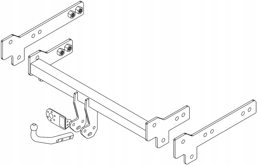 HAK-HOLOWNICZY VW Golf 4 IV mk4 KOMBI BORA combi Variant (1J5) (1j6) EAN (GTIN) 5905768275828