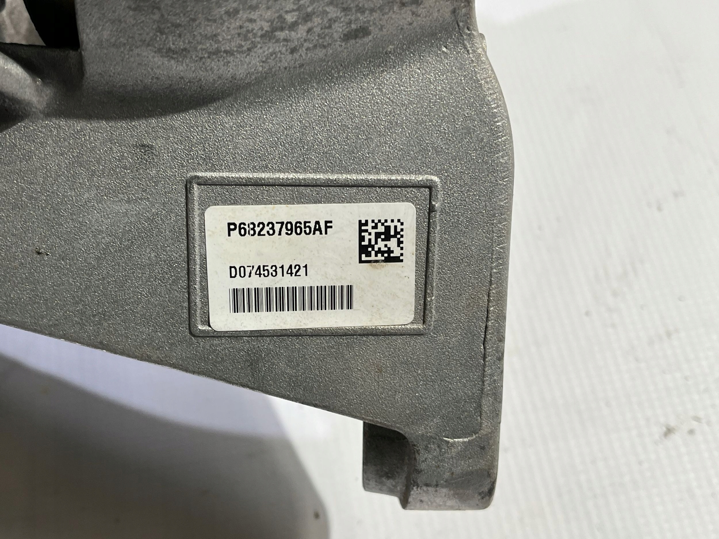 Support Airbag Support plaque Moteur Droit Chrysler Pacifica Hybrid 2017-2026