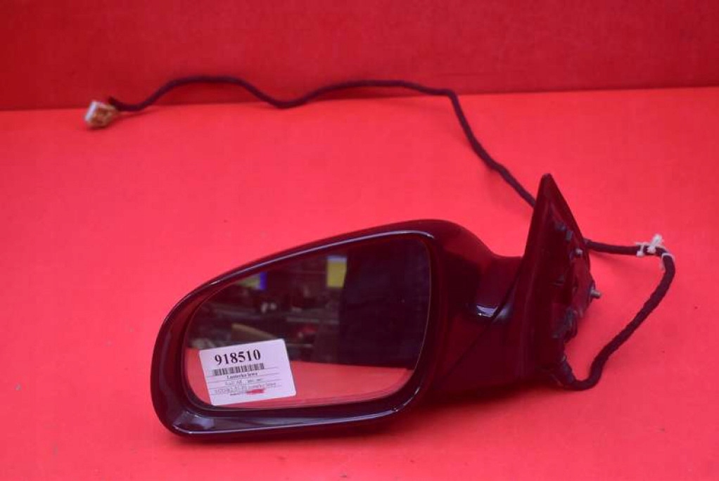 mirror left black, 010730 EU AUDI A8 D3 LIFT 05-07 14 PIN