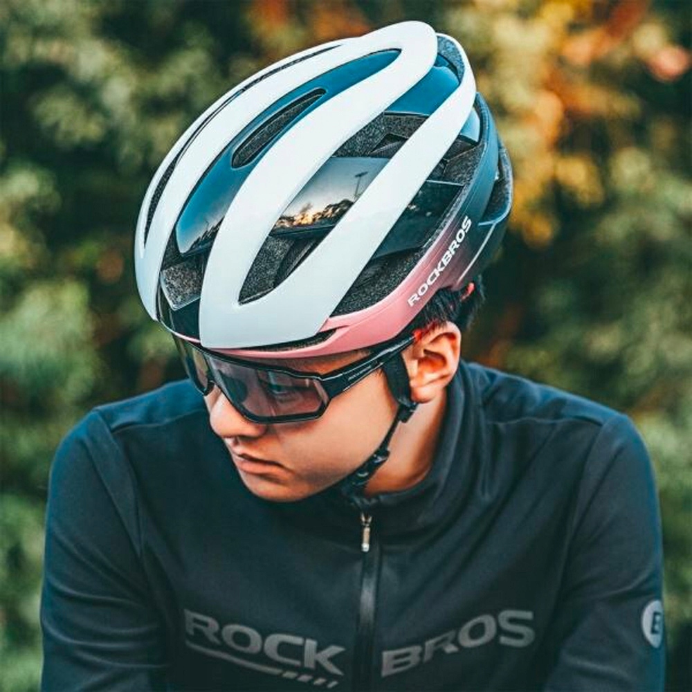 ROCKBROS KASK ROWEROWY OCHRONNY ROZMIAR L SPORTOWY NA ROWER Model kask rowerowy