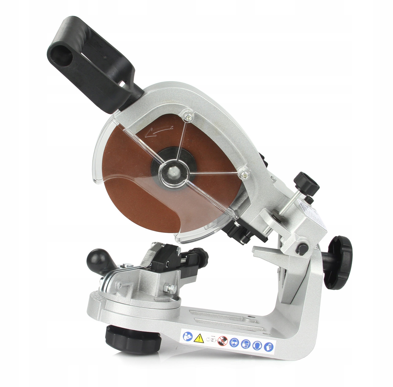 OSTRZAŁKA INDUKCYJNA DO OSTRZENIA ŁAŃCUCHÓW TARCZA Informacje dodatkowe przezroczysta osłona ochronna