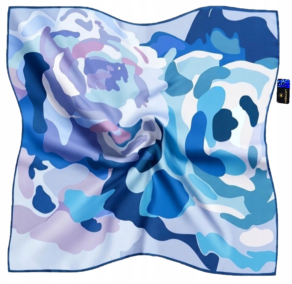 Šátek Hedvábný Šátek 100% Hedvábí Přírodní Moruše Prémiová Kvalita 90x90