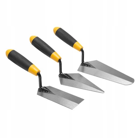 Kielnia murarska zestaw 3 szt różne Typ kielnia