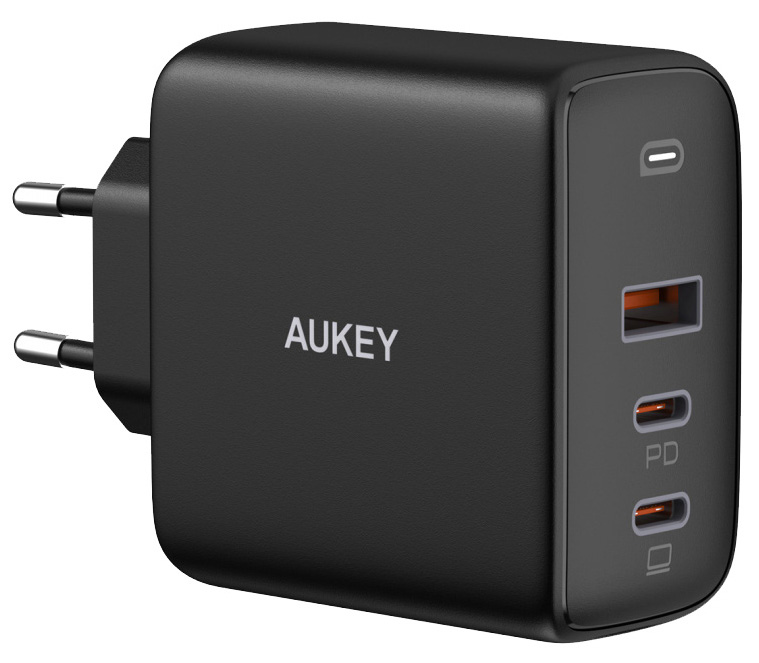 

Aukey PA-B6S Omnia Mix GaN 2xUSB-C 1xUSB-A Pd 90W