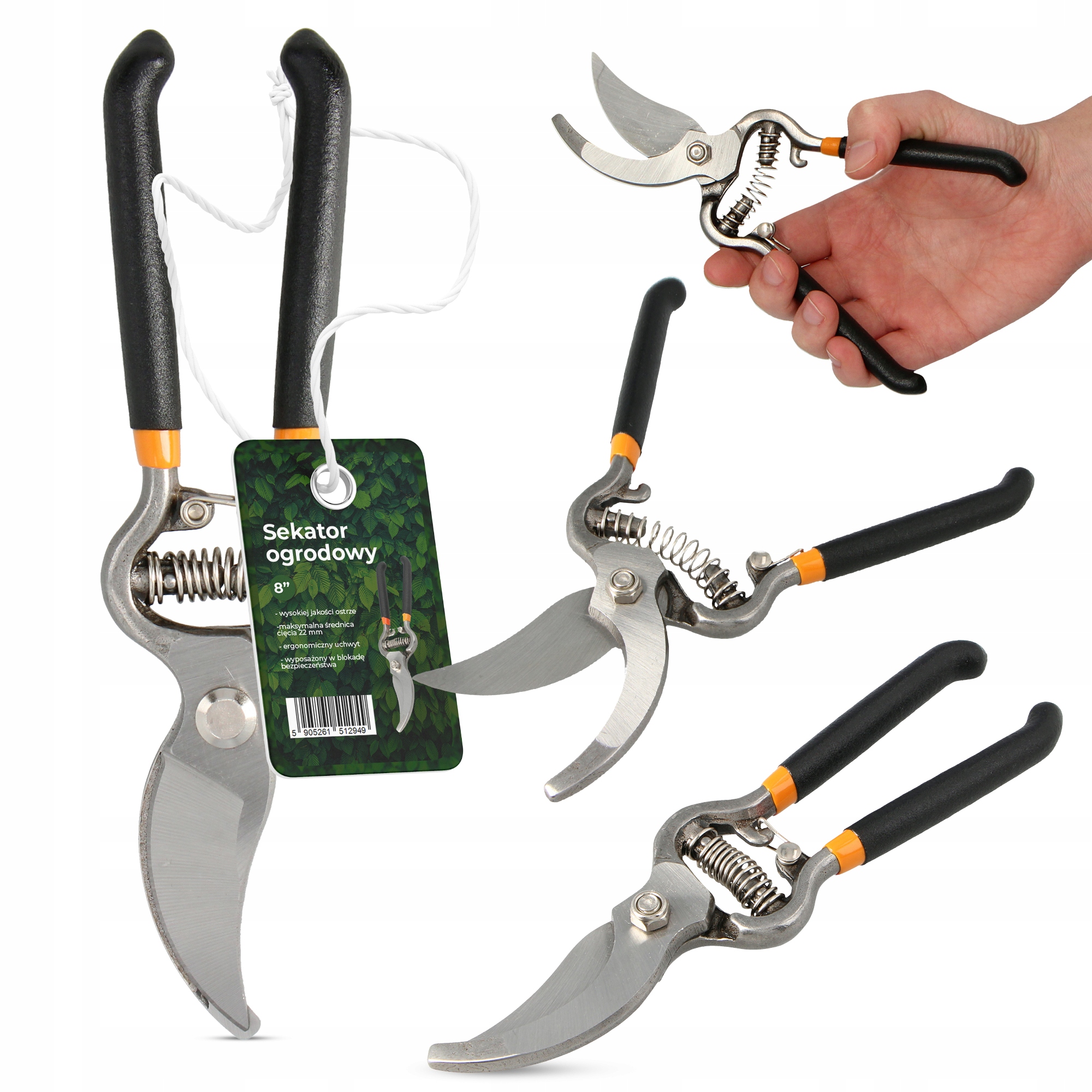 

Sekator tradycyjny nożyce Carbon-steel 8''