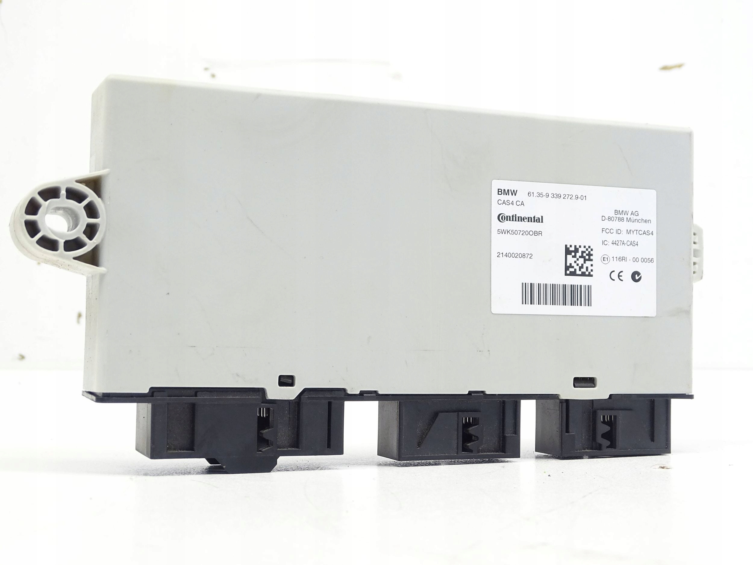 module control unit CAS BMW F01 F10 9339272