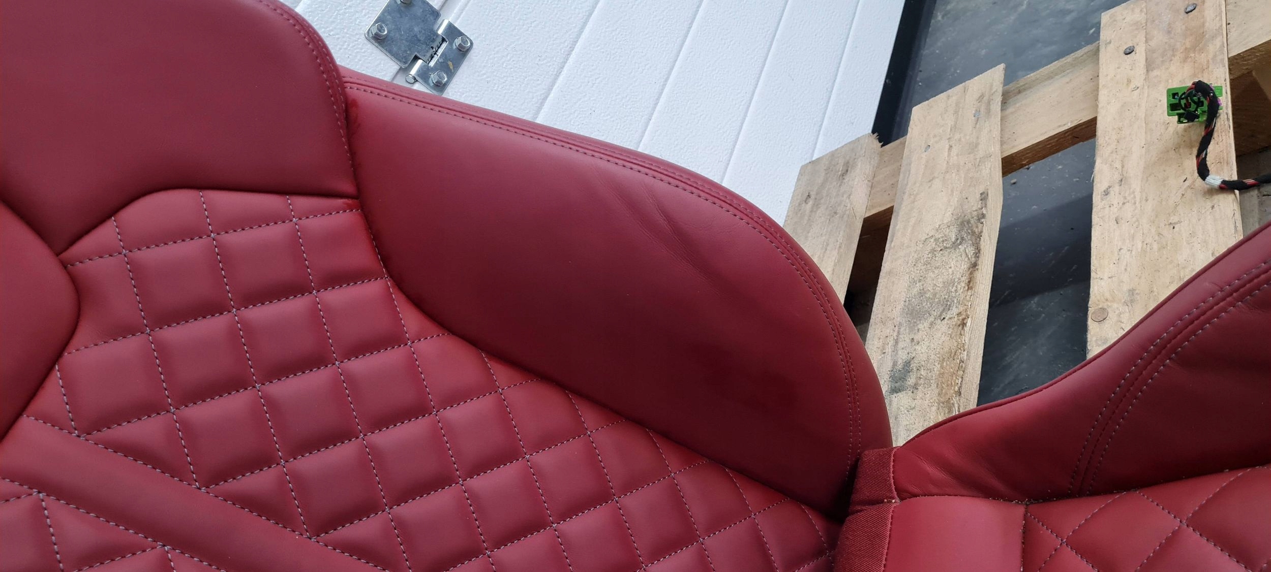 SQ5 80A Q5 LIFT leather side seat seat left front SLINE MAGMAROT