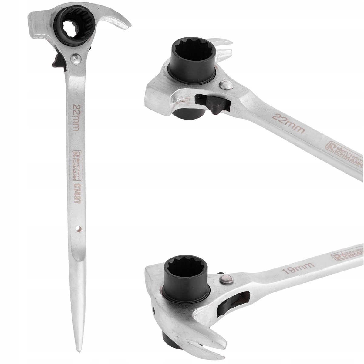 KLUCZ MONTERSKI MŁOTKOWY DO RUSZTOWAŃ RACZA 19/22 RICHMANN