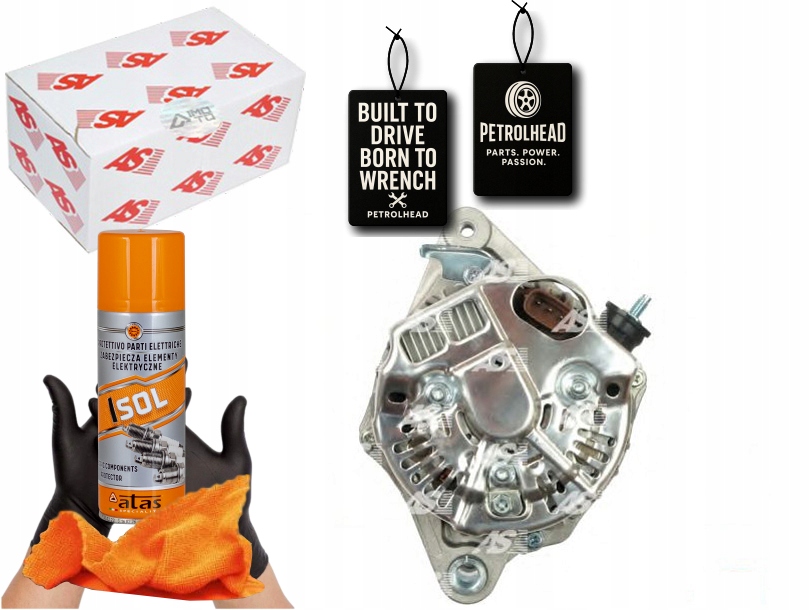 Alternátor Yaris 1.0I 01- 90A As-pl #Petrolhead Pro+ Kit4