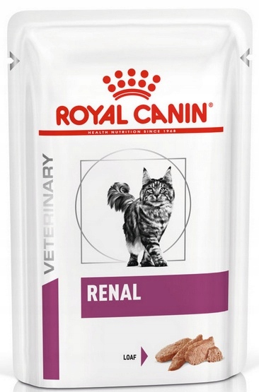 Royal Canin Veterinary Diet Feline Renal Loaf saszetka 85g x 24 szt