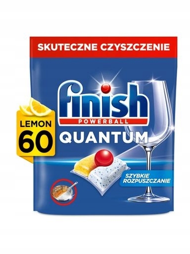 Finish Kapsle do myčky Quantum All-in-1 Lemon 60 ks