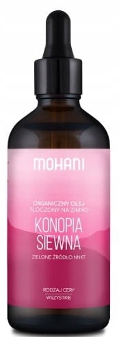 

Mohani Olej konopny Bio 100ml cera trądzikowa