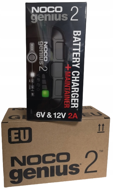 

Noco Genius2 6V 12V Ładowarka automatyczna Agm Żel