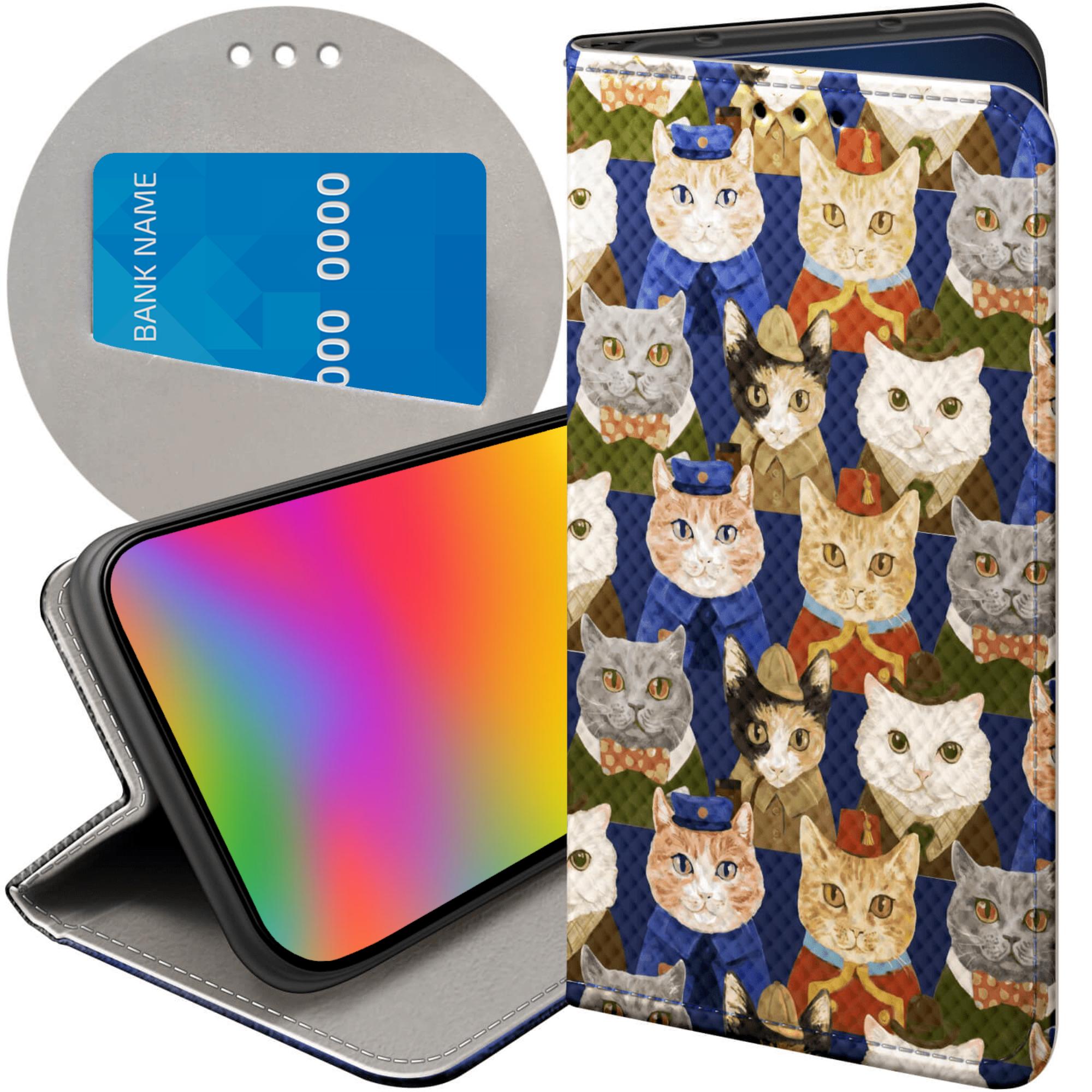Etui Z Klapką Do Samsung Galaxy S24 Fe Koty Kociaki Kotki Futerał