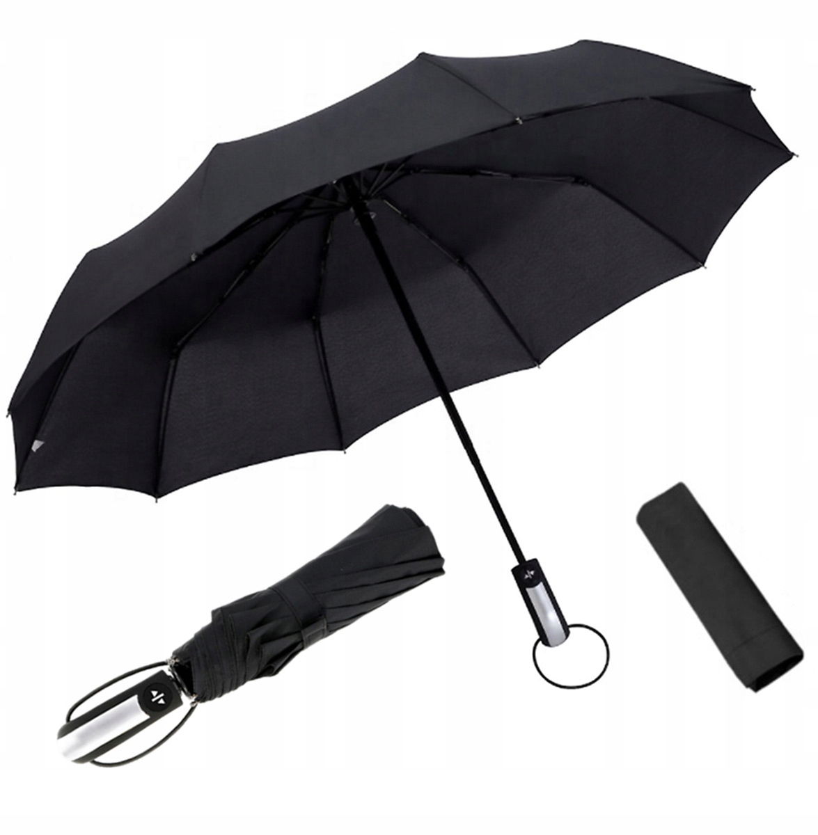 PARASOL PARASOLKA SKŁADANA AUTOMAT DUŻY XL AUTOMATYCZNA SKŁADANA AUTO BQ13F EAN (GTIN) 5907621819316