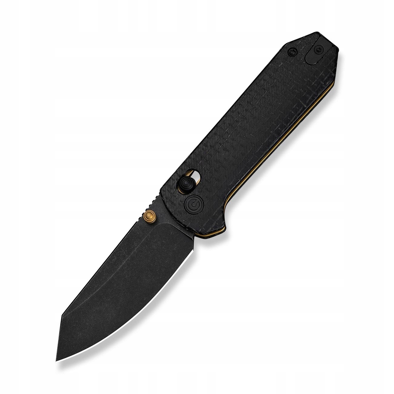 Nóż składany Civivi Yonder Black Burlap Micarta, Black (C23073B-2)