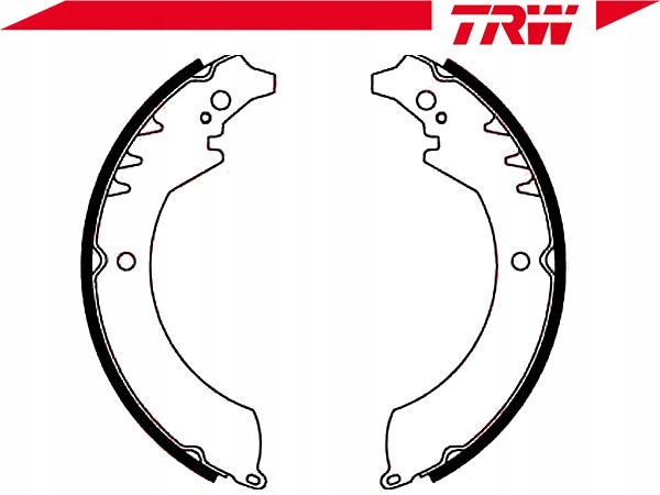 SZCZĘKI HAMULCOWE DAIHATSU WILDCAT/ROCKY 2.8 D (F7 Producent części TRW