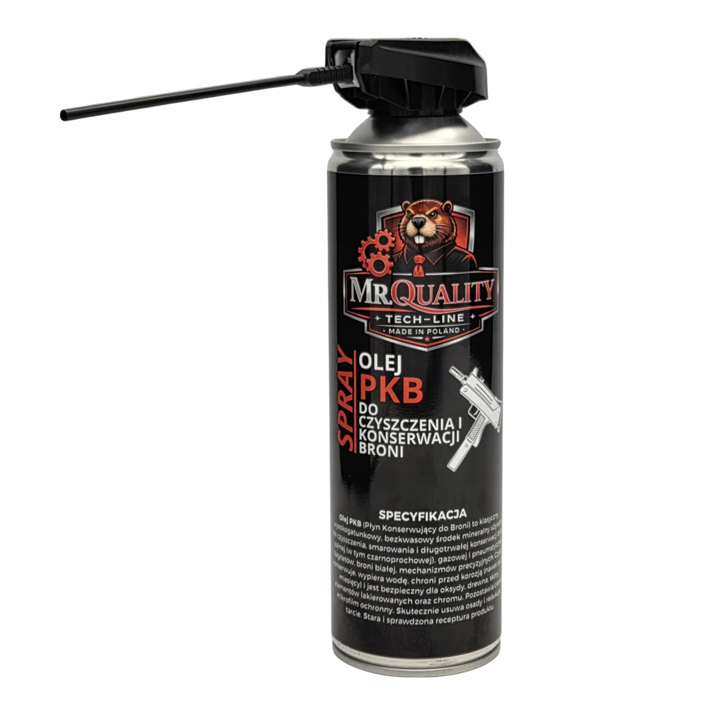 MrQuality Olej do czyszczenia i konserwacji broni Pkb Spray 500 ml
