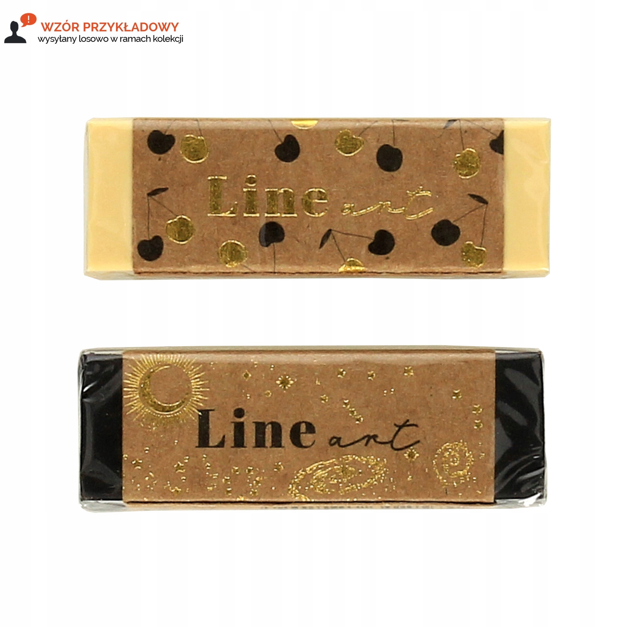 Gumka do mazania ścierania Line Art Interdruk Marka Interdruk