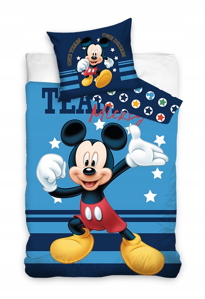 

Pościel Myszka Mickey Disney bawełna 160x200