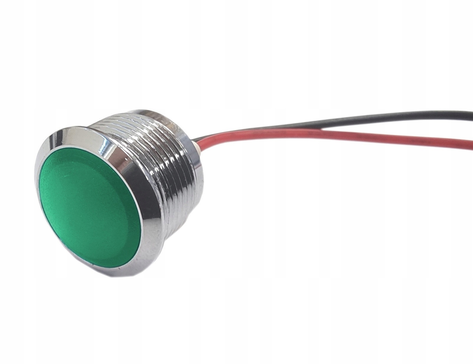 

Kontrolka Led 22mm Zielona 12V Wypukła