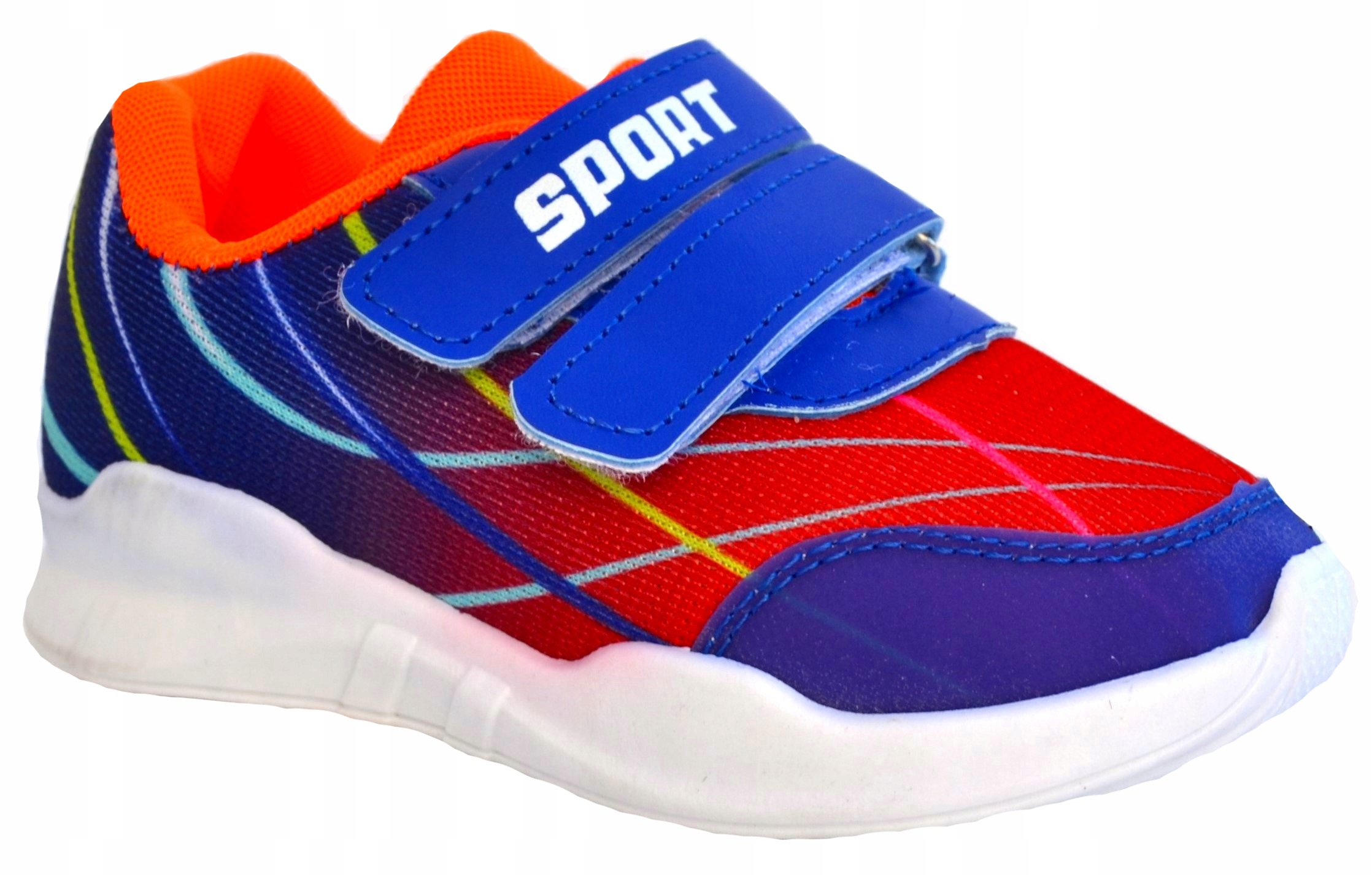 Buty sportowe trampki ADIDASY rzepy R-31-17,5cm