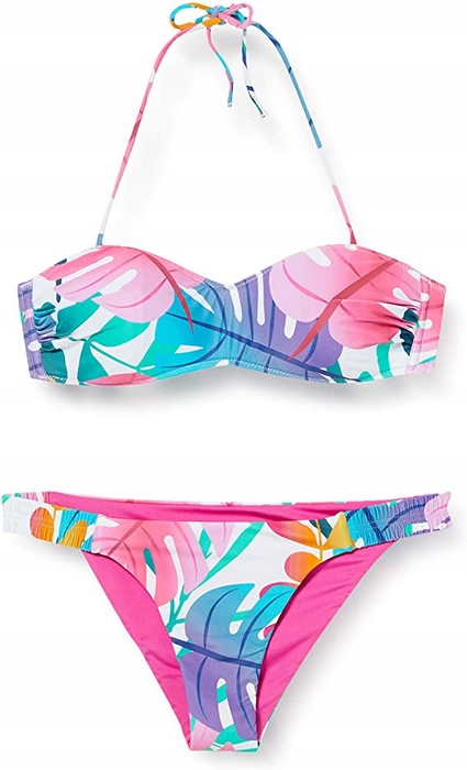 T1518 ARENA BANDEAU STRÓJ KĄPIELOWY BIKINI XXL