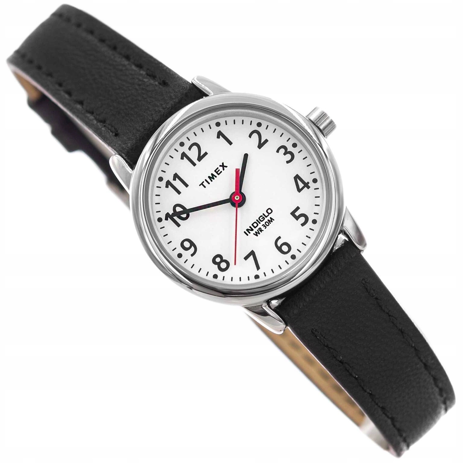 Dámské Hodinky Timex TW2V75300 Easy Reader Černé S Podsvícením Na Pásku