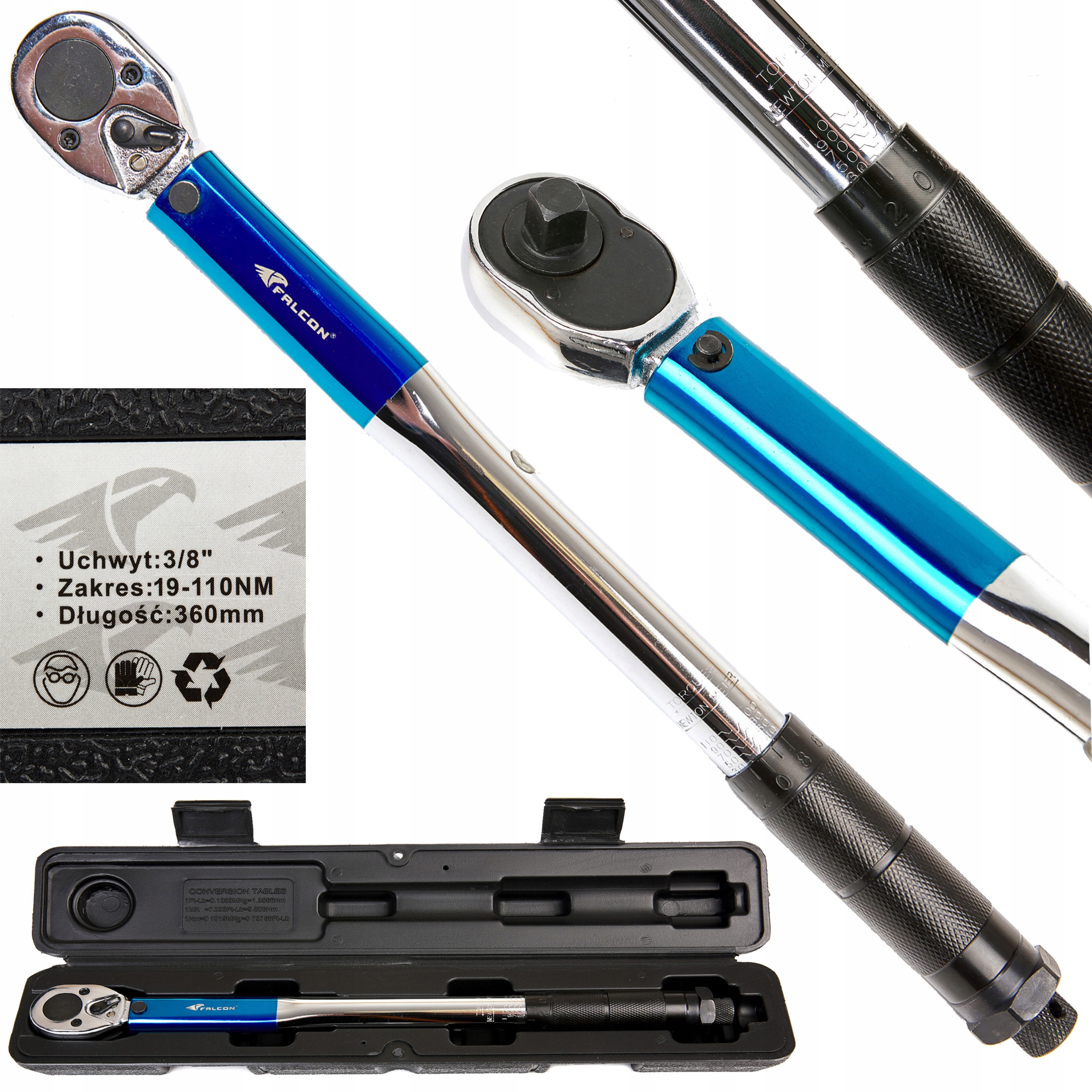 

Klucz Dynamometryczny 3/8'' Z Blokadą Do Kół