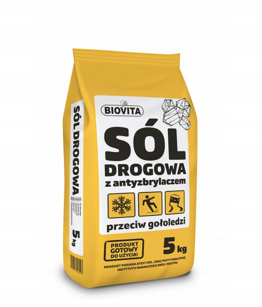 

Biovita Sól drogowa przeciw gołoledzi 5kg