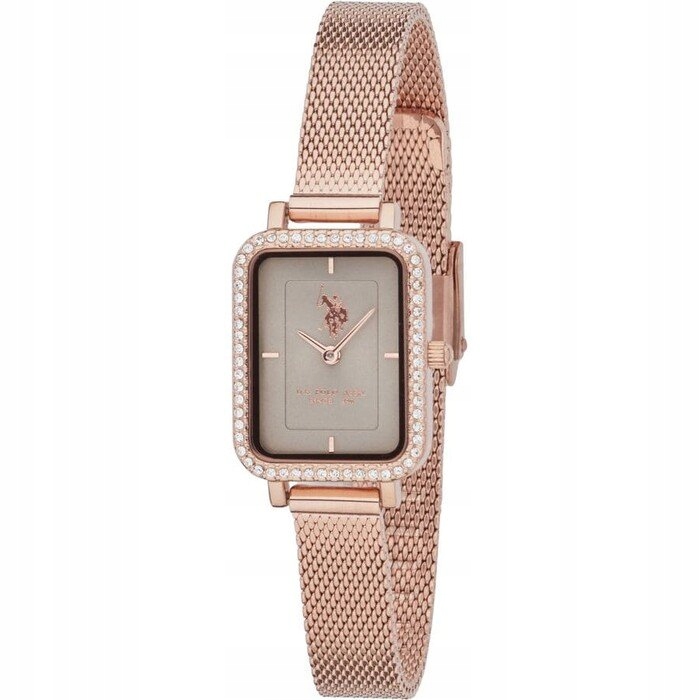 Dámské hodinky U.s. Polo Assn. Odette USP8388GY Křemenný mesh náramek