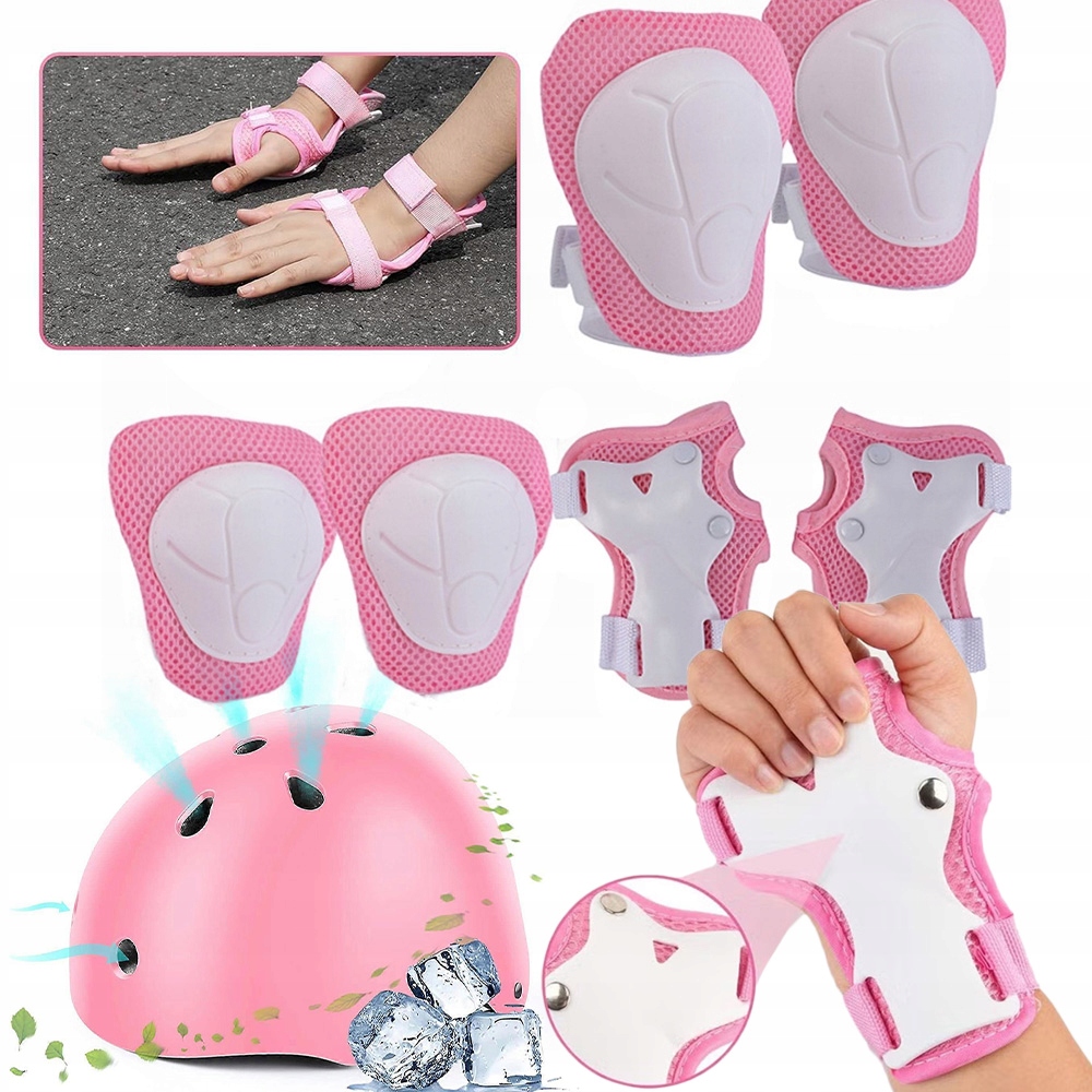 Zestaw ochraniaczy na rolki dla dzieci kolana Łokcie Rolki Rower