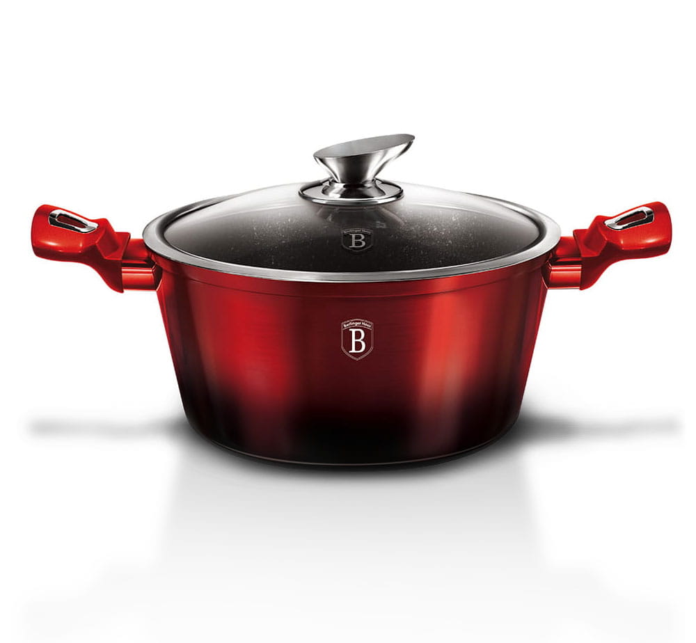 

Garnek BerlingerHaus Metallic Line Burgundy 4.1L