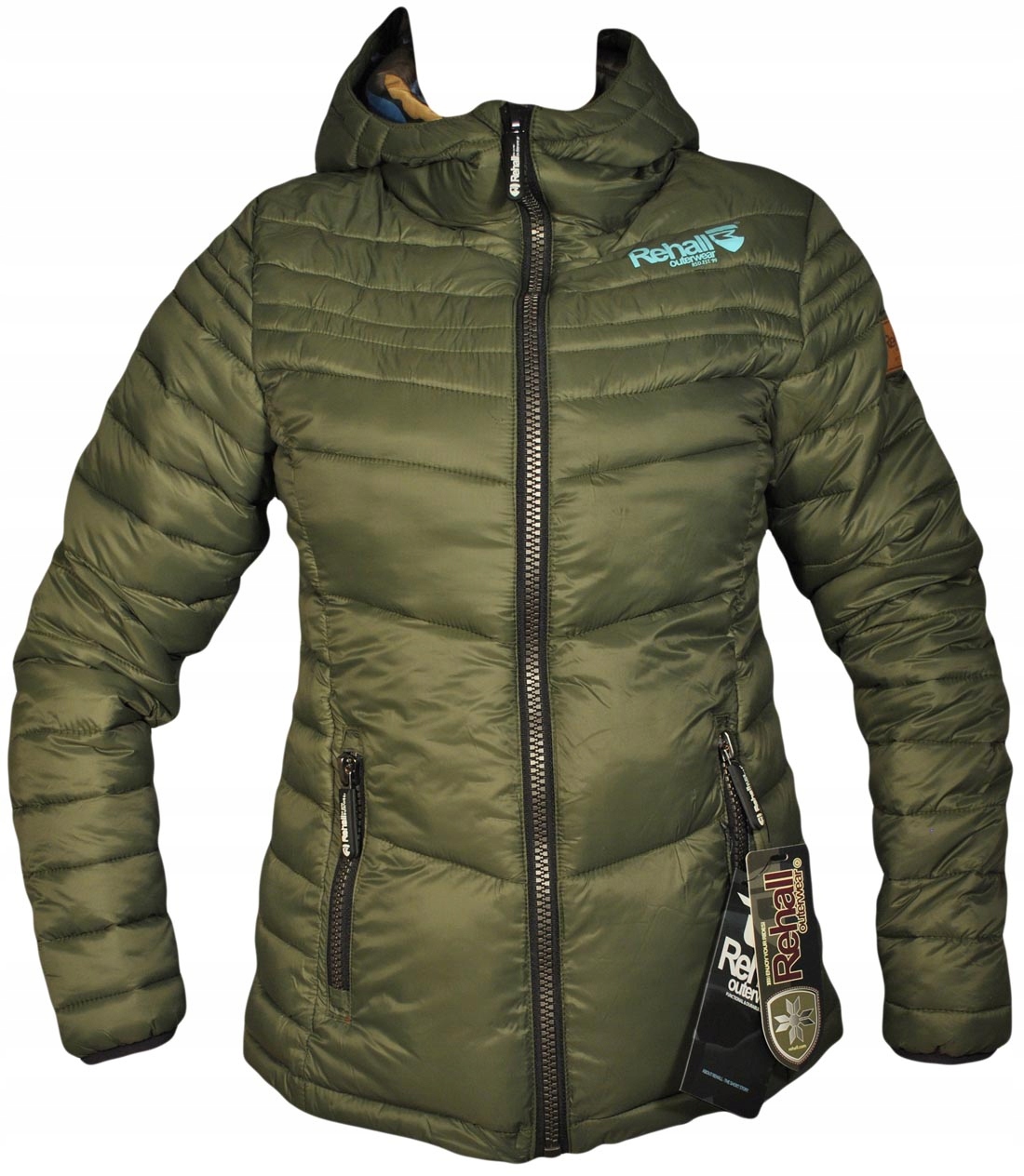 Rehall dámská bunda Green jacket Sallyan Xs
