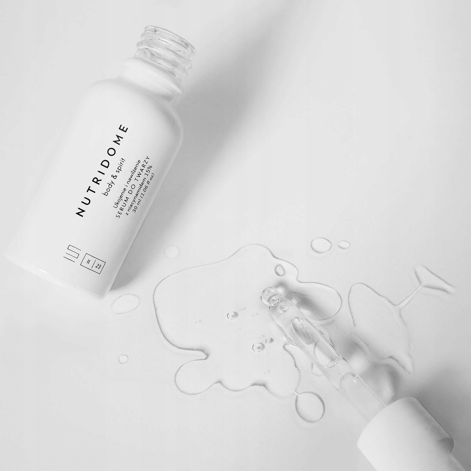 SERUM do twarzy NIACYNAMID zmniejsza NIEDOSKONAŁOŚCI cery NAWILŻA NUTRIDOM Wielkość Produkt pełnowymiarowy