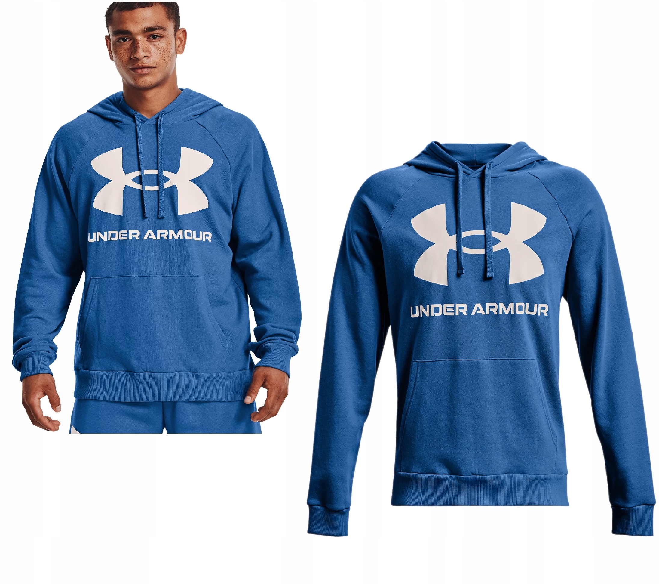 Pánská Mikina Armour Rival Fleece 474 Big Logo Hd XXL
