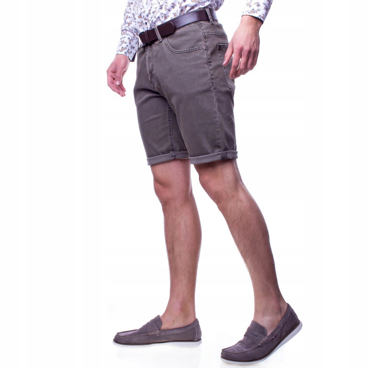 

Krótkie Spodenki Jeansowe Zielone S