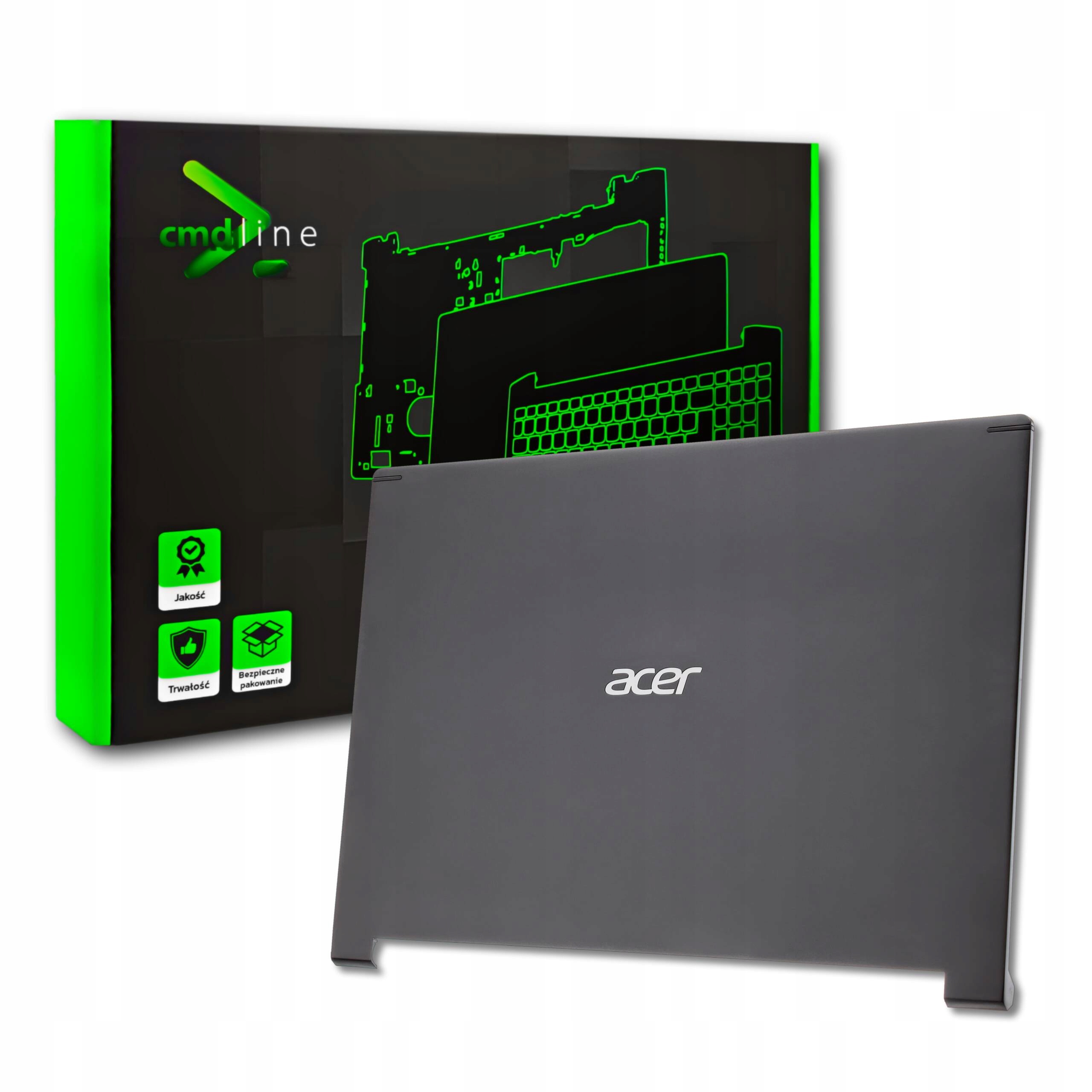 Klapa Matrycy Do Acer Aspire 7 A715-74G A715-75G N19C5 Metal