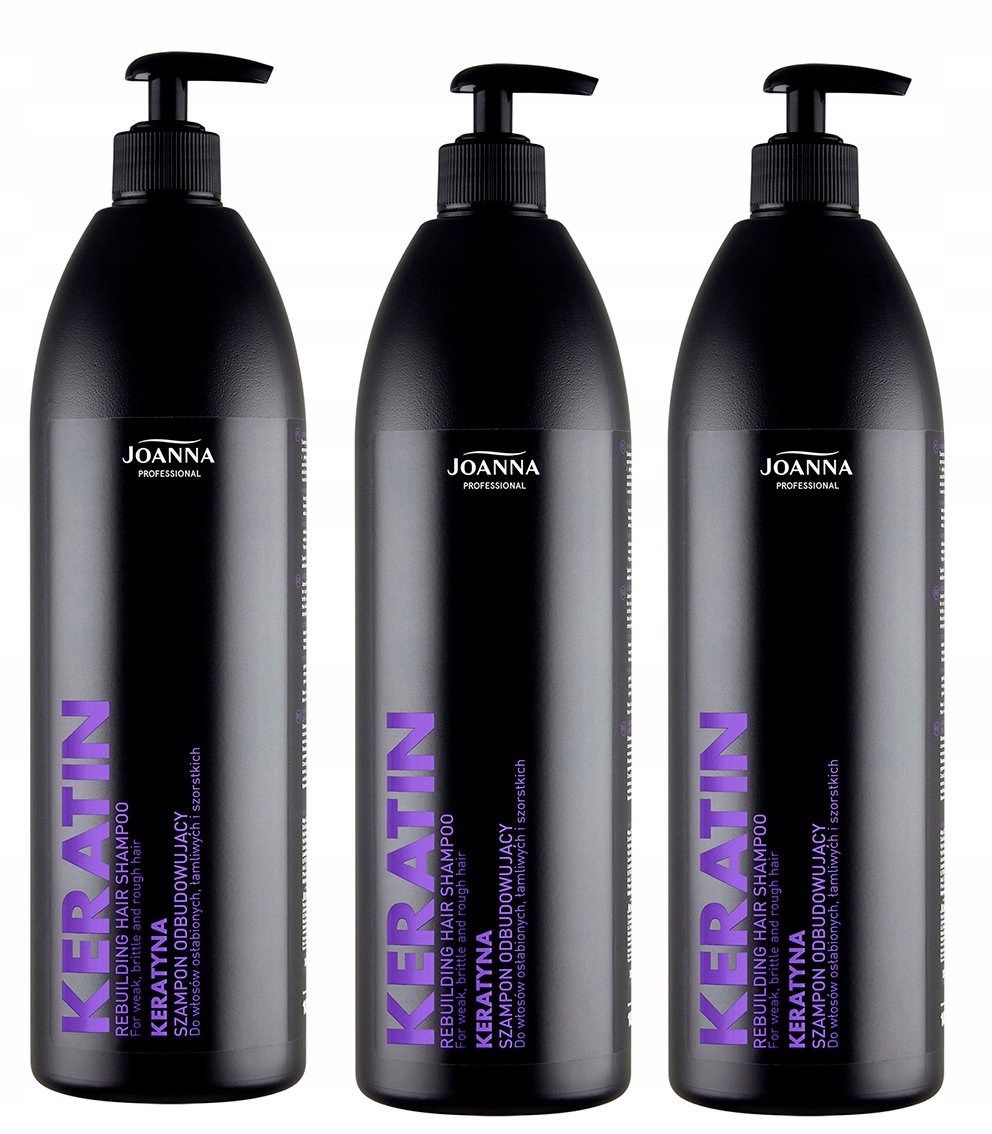 Šampon Joanna Professional Keratin pro obnovu vlasů 1000 ml