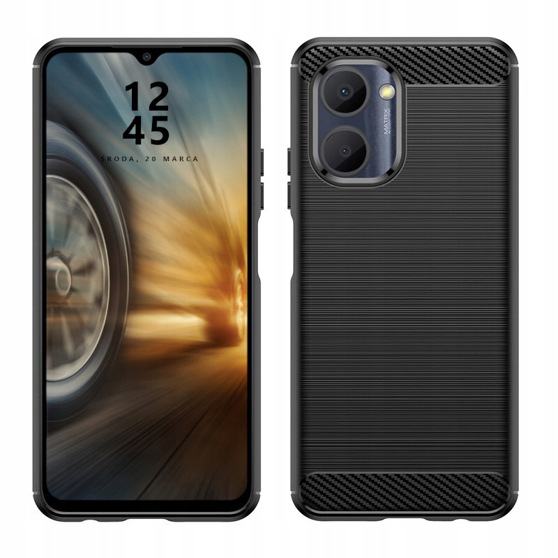 

Etui Pancerne Karbon Case Do Realme 10 Szkło