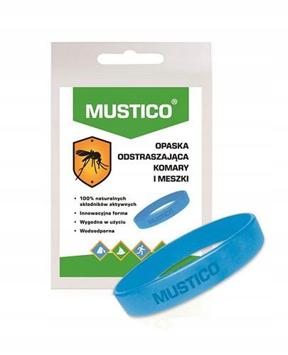 

Mustico Opaska odstraszająca komary