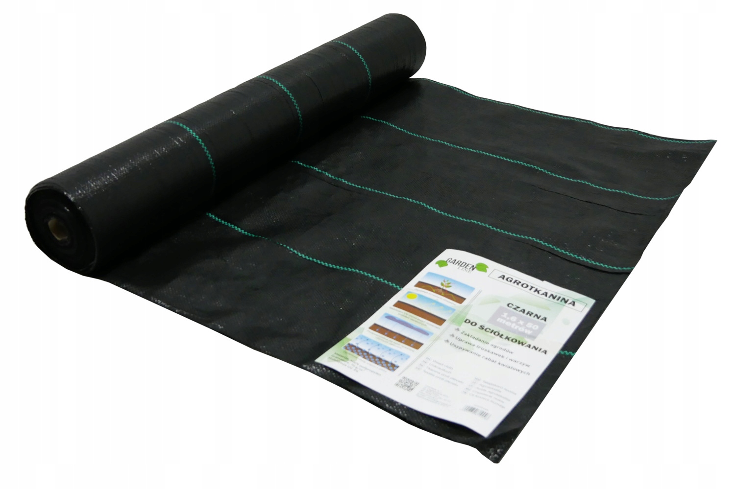 Agrotextilie černá 1,1 x 50 m 70 g/m2 GardenLine