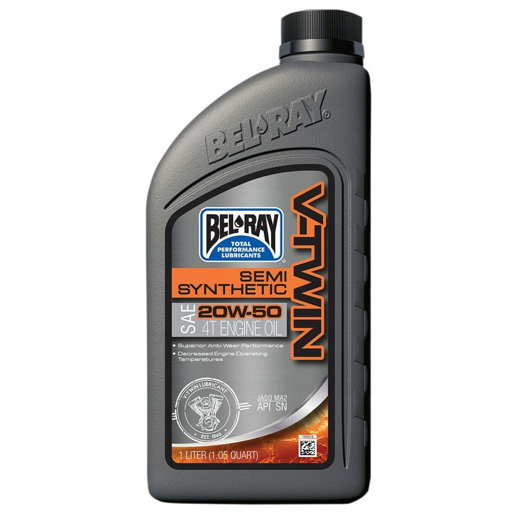 

Bel-ray V-twin 4T 20W50 1L półsyntetyczny