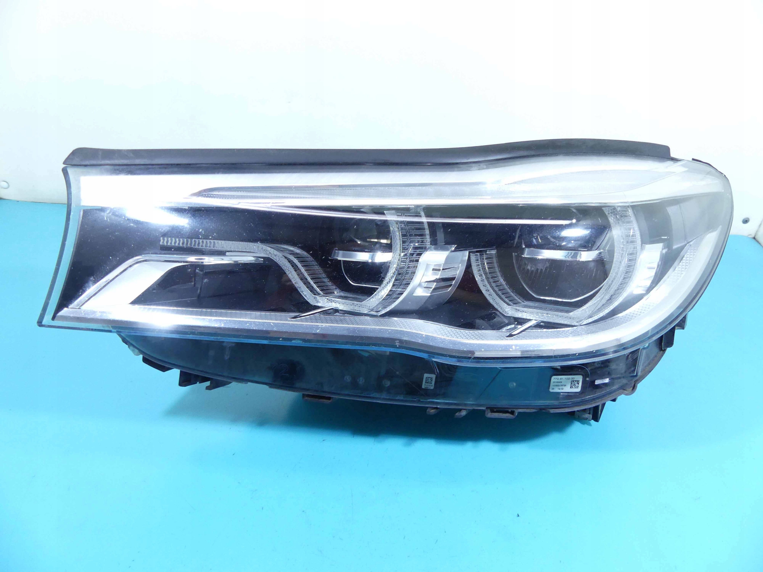 REFLEKTOR LEWY ADAPTIVE LED BMW 7 G11 15-18 EUROPA