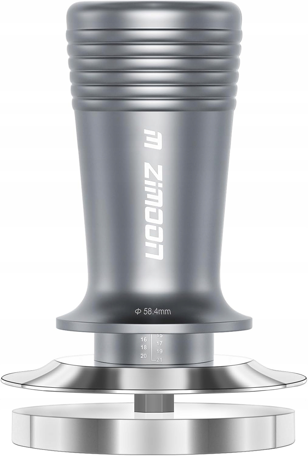 Tamper Do Kawy 58,4 mm 30kg Dynamometryczny Kalibrowany Sprężynowy Stal 304