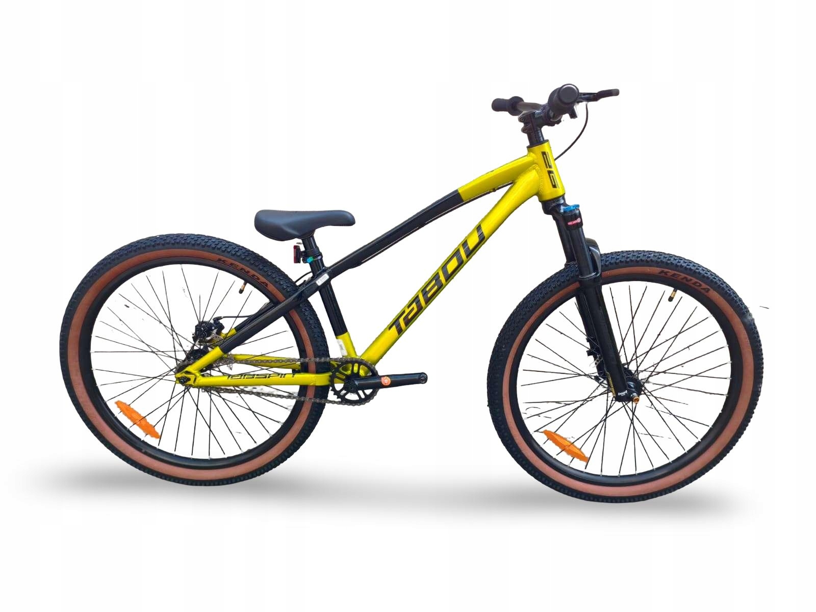 Kolo Dirt Street Tabou Tabspin 26 Suntour XCR32 Lime/black 2026