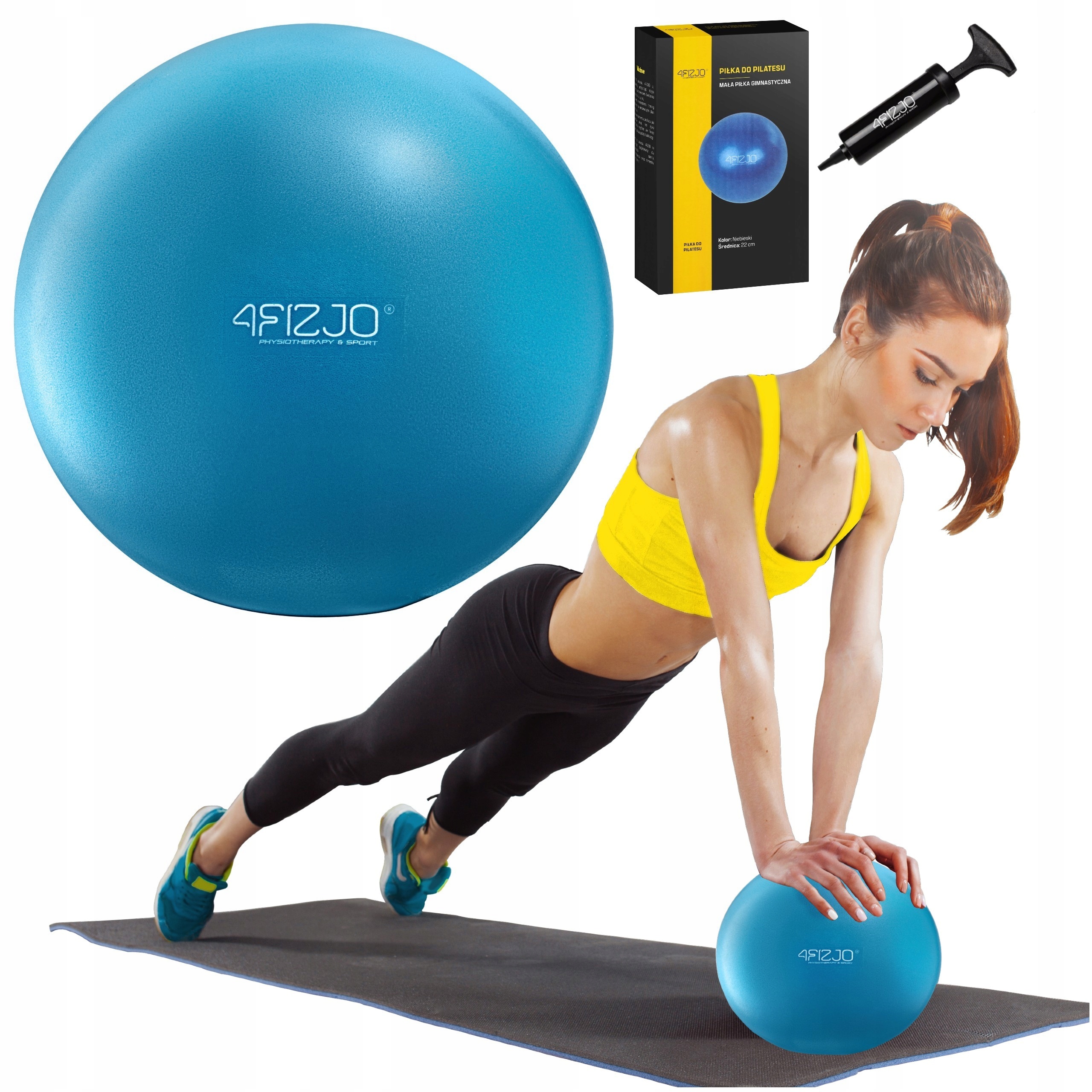 

Piłka Do Pilates Rehabilitacyjna 22CM Fitness Joga